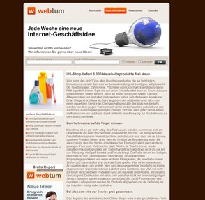 webtum.de - Internet-Geschäftsideen