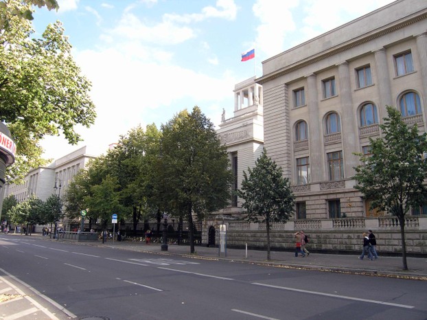 Fassade der Russischen Botschaft Berlin
