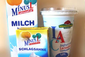 Lactosefreie Produkte