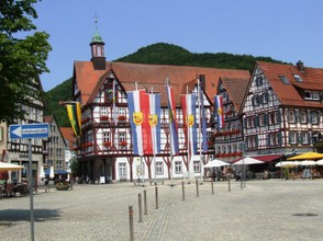 Rathaus am Markt in Bad Urach