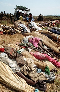 Tote ruandische Flüchtlinge aus den ...