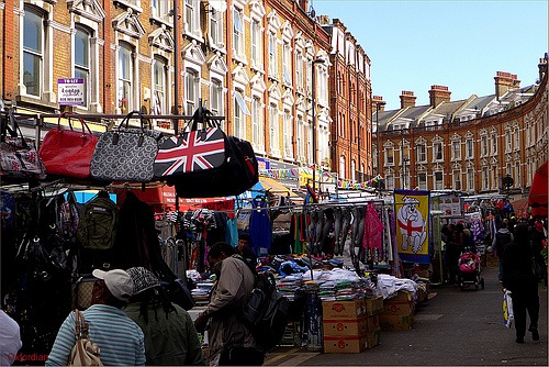 Brixton Market in London