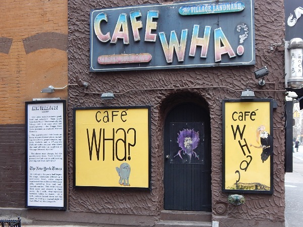 Cafe Wha Greenvillage, Manhattan ...