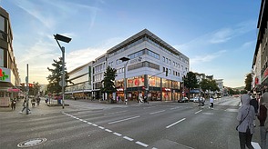 Visualisierung Bismarckstraße vorher