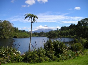 Mount Taranaki auf Neuseeland