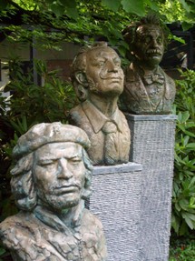 Che-Dali-Einstein, drei Geistesgrößen (C) Sundra Kanigowski