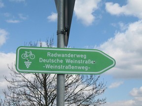 Radwanderweg weinstraße