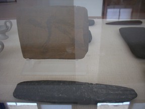 Tontäfelchen aus Nestors Palast im Museum von Chora