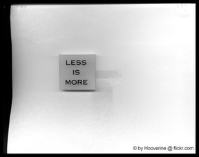Less is more by Hooverine