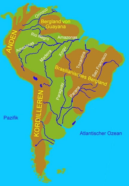 Gewässer Lateinamerikas