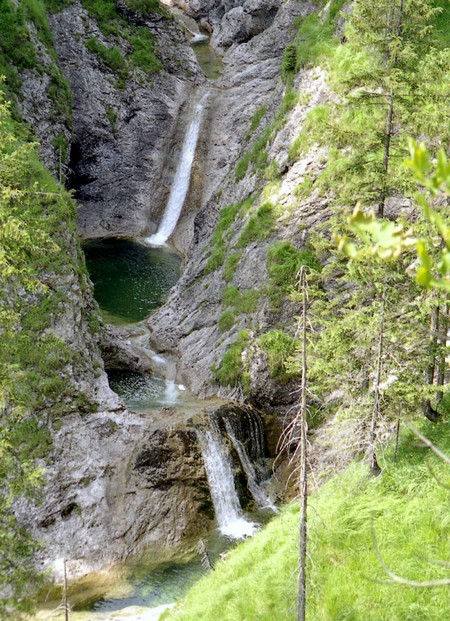 Wasserfälle und Gumpen - Glasbach