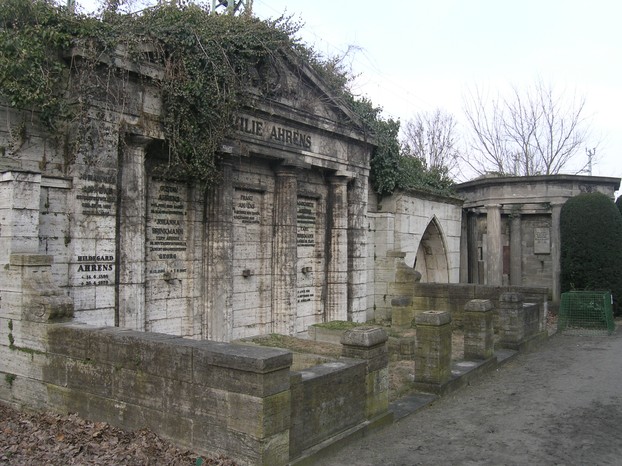 Toteninsel - Grab des Architekten Ahrens