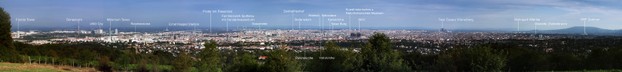 Wien Panorama (Klick auf diesen ...