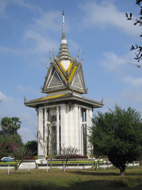 Mahnmal - Killing Fields bei Phnom Penh
