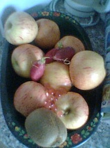 Äpfel als Beispiel gesunder Ernährung