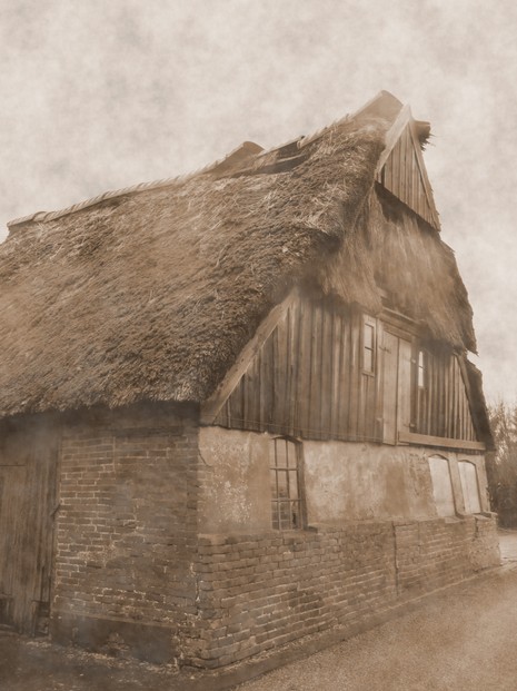 Ein altes Bauernhaus