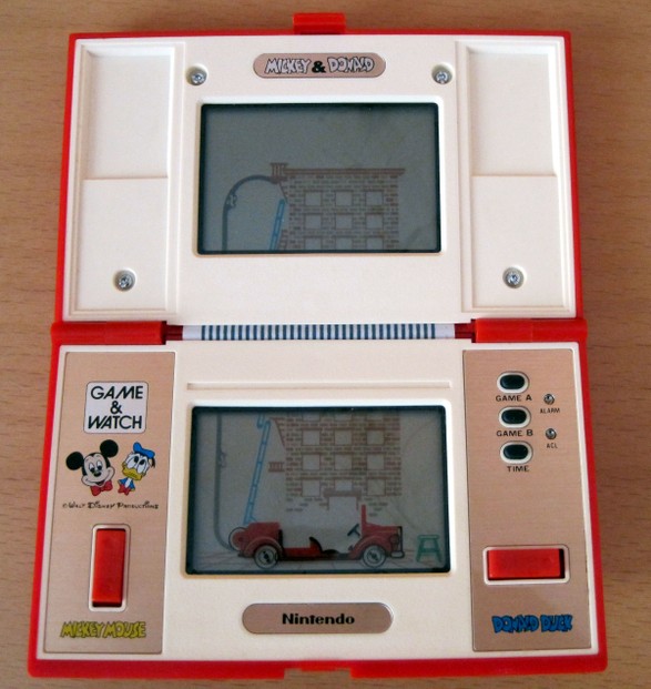 Game & Watch: Mickey & Donald, geöffnet