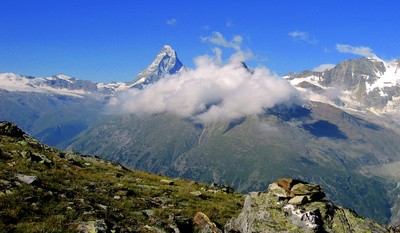 Matterhorn von der Dom-Hütte aus