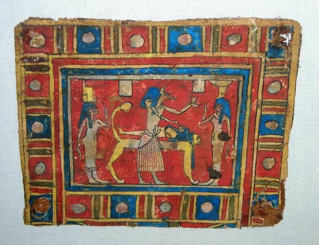 Osiris sur son lit funéraire