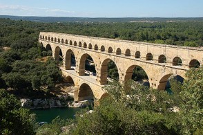 Der Pont du Gard in seiner ganzen Pracht