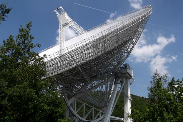Teleskop auf dem Effelsberg 