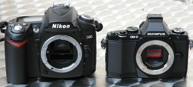 DSLR Nikon D90 und die Systemkamera ...