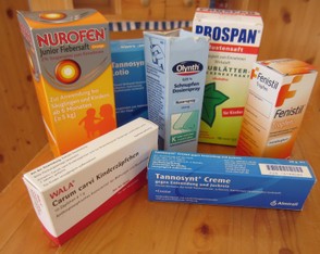 Medikamentenpackungen