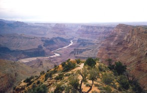 Der Grand Canyon mit dem Colorado River