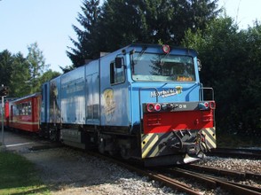Zug der Zillertalbahn