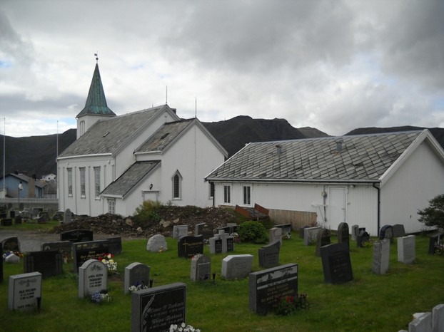 Die Kirche in Honningsvag