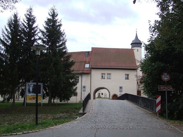 Zugang zum Schloss Klaffenbach
