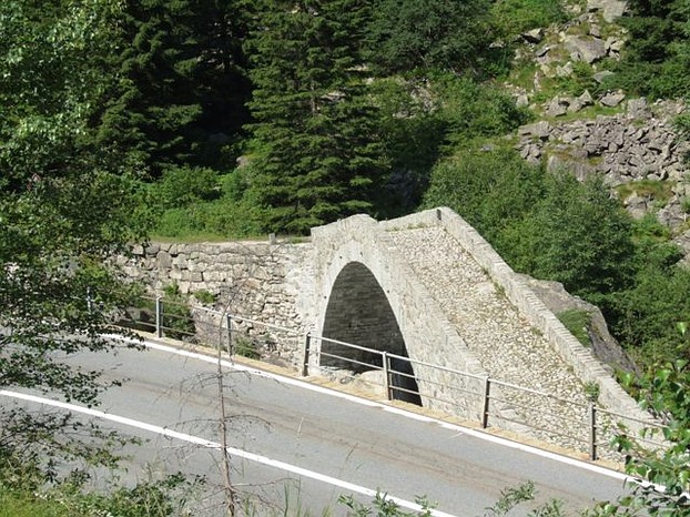 Brücke bei Göschenen