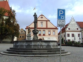 Renaissancebrunnen auf dem Zizkaplatz