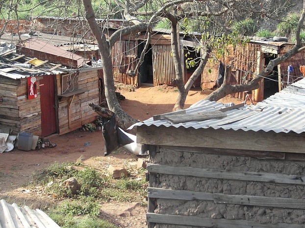Slum in Südafrika