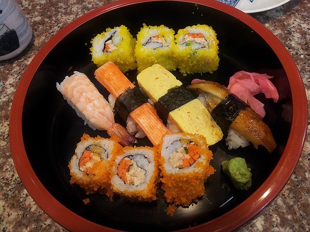 Feine Sushi-Auswahl