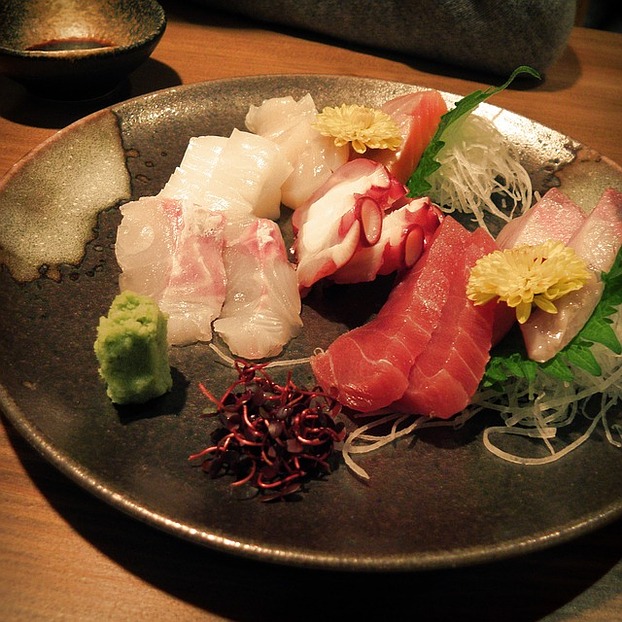 Sushi-Verwandtschaft: Sashimi