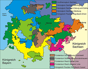 Die "Thüringischen Staaten" bis 1918