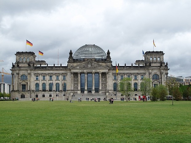 Der Reichstag, Sitz des Bundestages