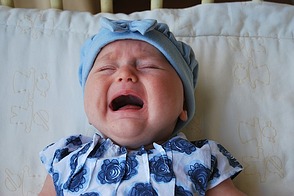 Weinendes Baby
