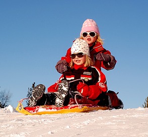 Schnee, nicht nur für Kinder ein Spaß