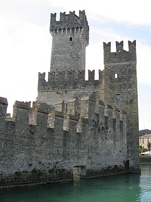 Die Scaliger-Burg von Sirmione