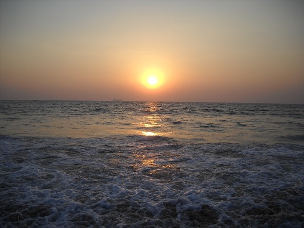Sonnenuntergang in Candolim Goa