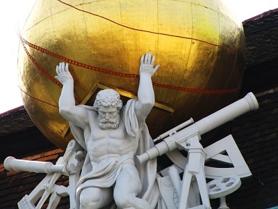 Skulptur auf der Wiener Hofburg