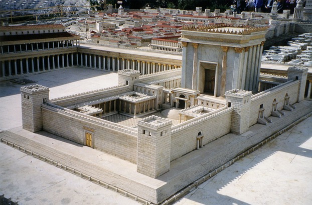 Modell des zweiten Tempels