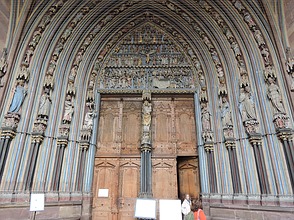 Portal des Freiburger Münster