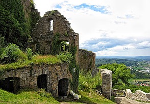 Ruinen der Festung Hohentwiel