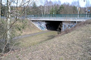 Tunnel unter der B 96