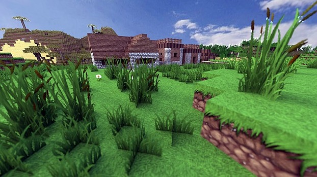 Minecraft Dorf