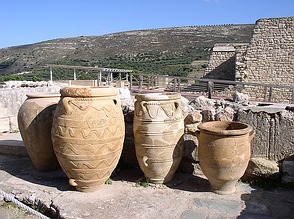 Amphoren in Knossos