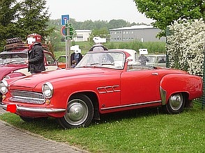 Ein Wartburg 313 Sportcabrio